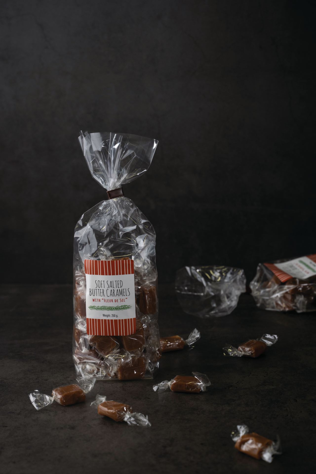 Fløtekaramell brun - 250 g