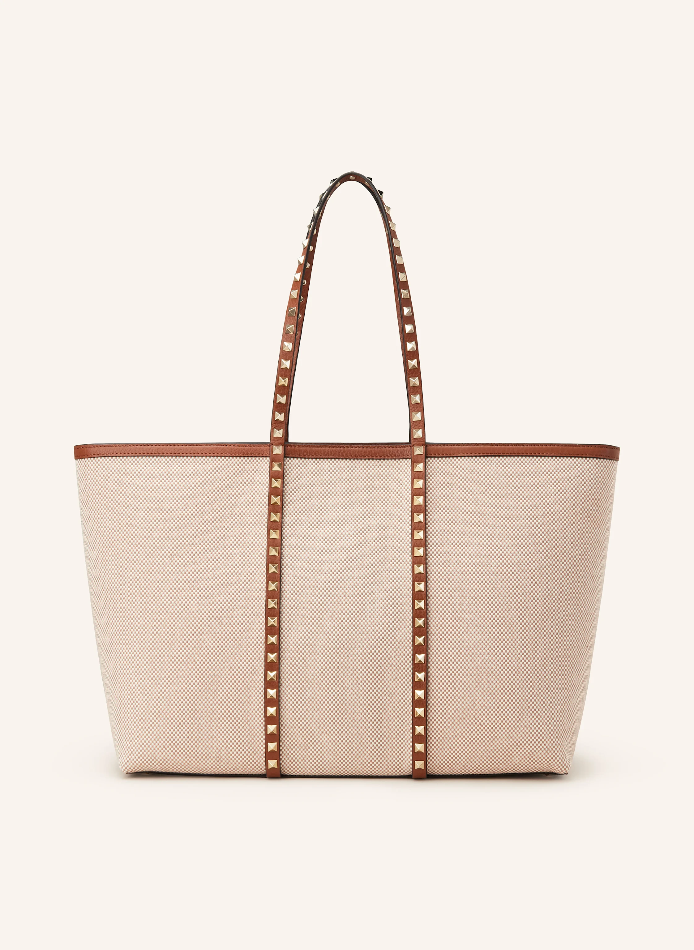 VALENTINO GARAVANI Shopper ROCKSTUD mit Pouch und Nieten