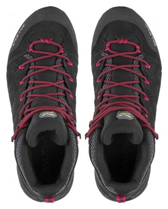 Chaussures de Randonnée Salewa Alp Mate Mid Wp Noir Femme