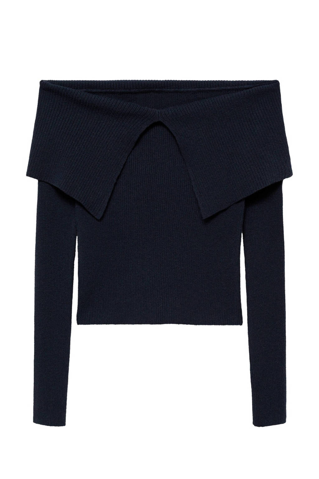 MANGO TEEN gebreide trui donkerblauw