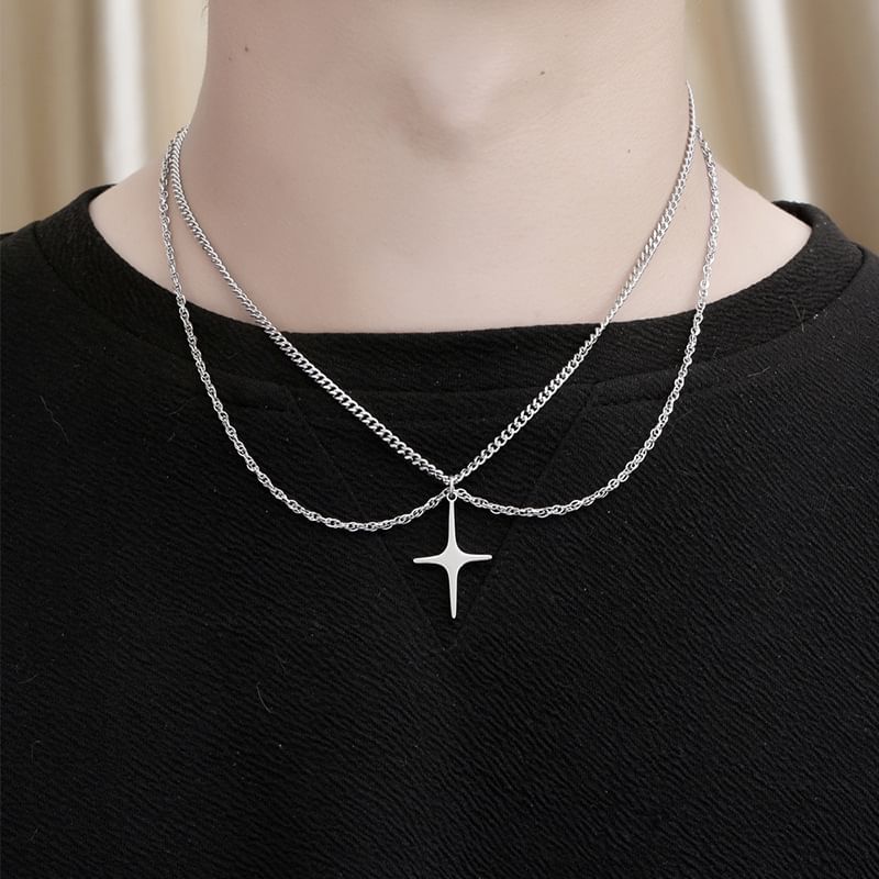Tenri - gelaagde ketting met sterhanger