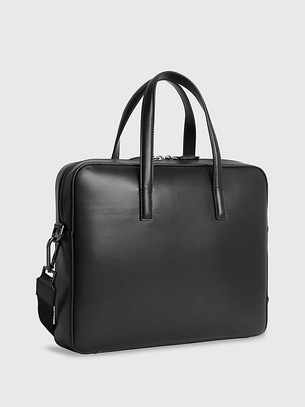 Bolsa para laptop em couro sintético