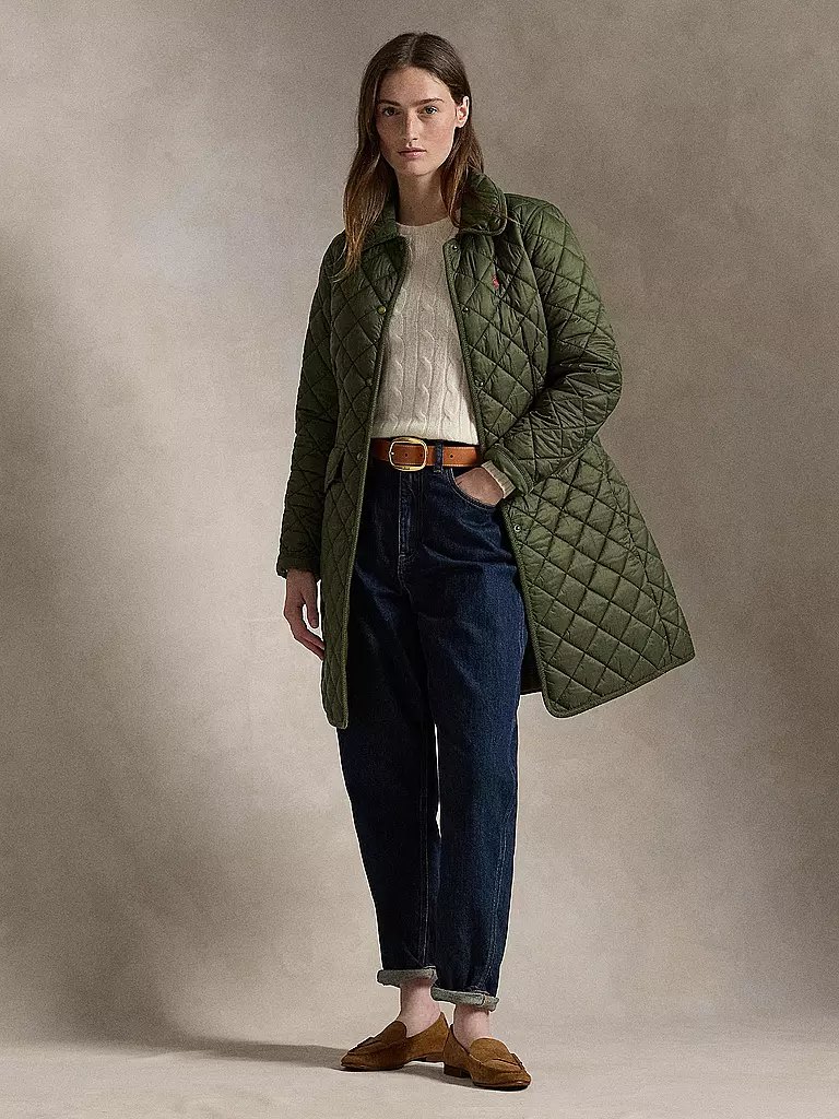 POLO RALPH LAUREN Steppmantel olive