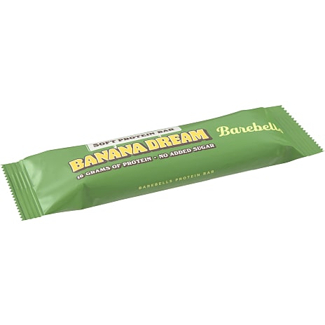 Proteinbar m. karamel- og banansmag u. tilsat sukker
