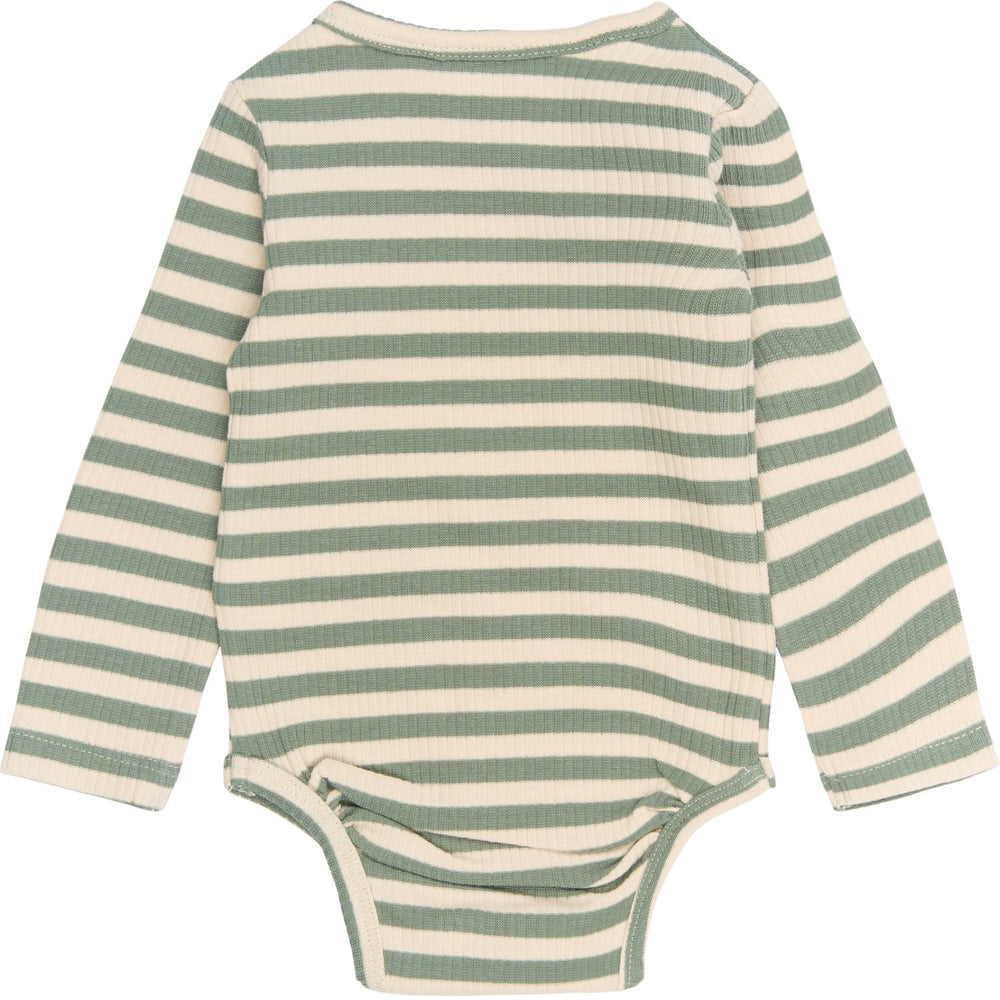 Køb THE NEW Siblings Lily Pad Striped Fro L_S Rib Body