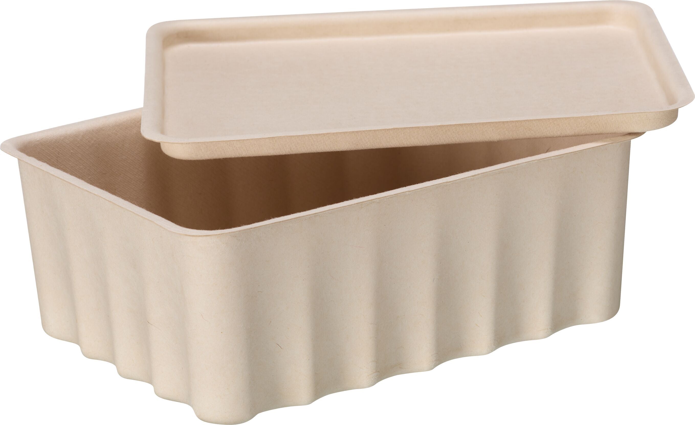 MANDA Box - Beige / B: 27.5 cm x T: 20.5 cm x H: 10.3 cm