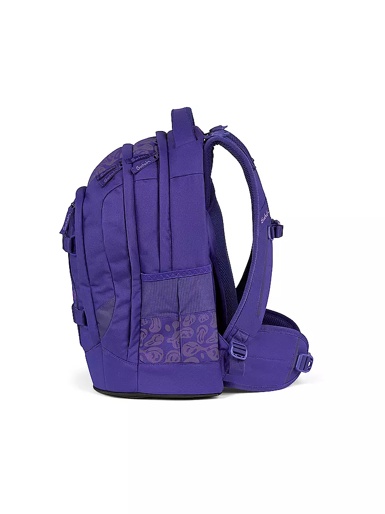 SATCH Schulrucksack Satch Pack Bright Faces lila