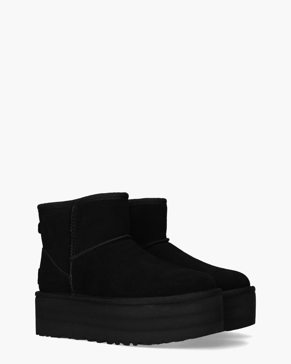 UGG Classic Mini Platform Boot Black Dames Enkelboots
