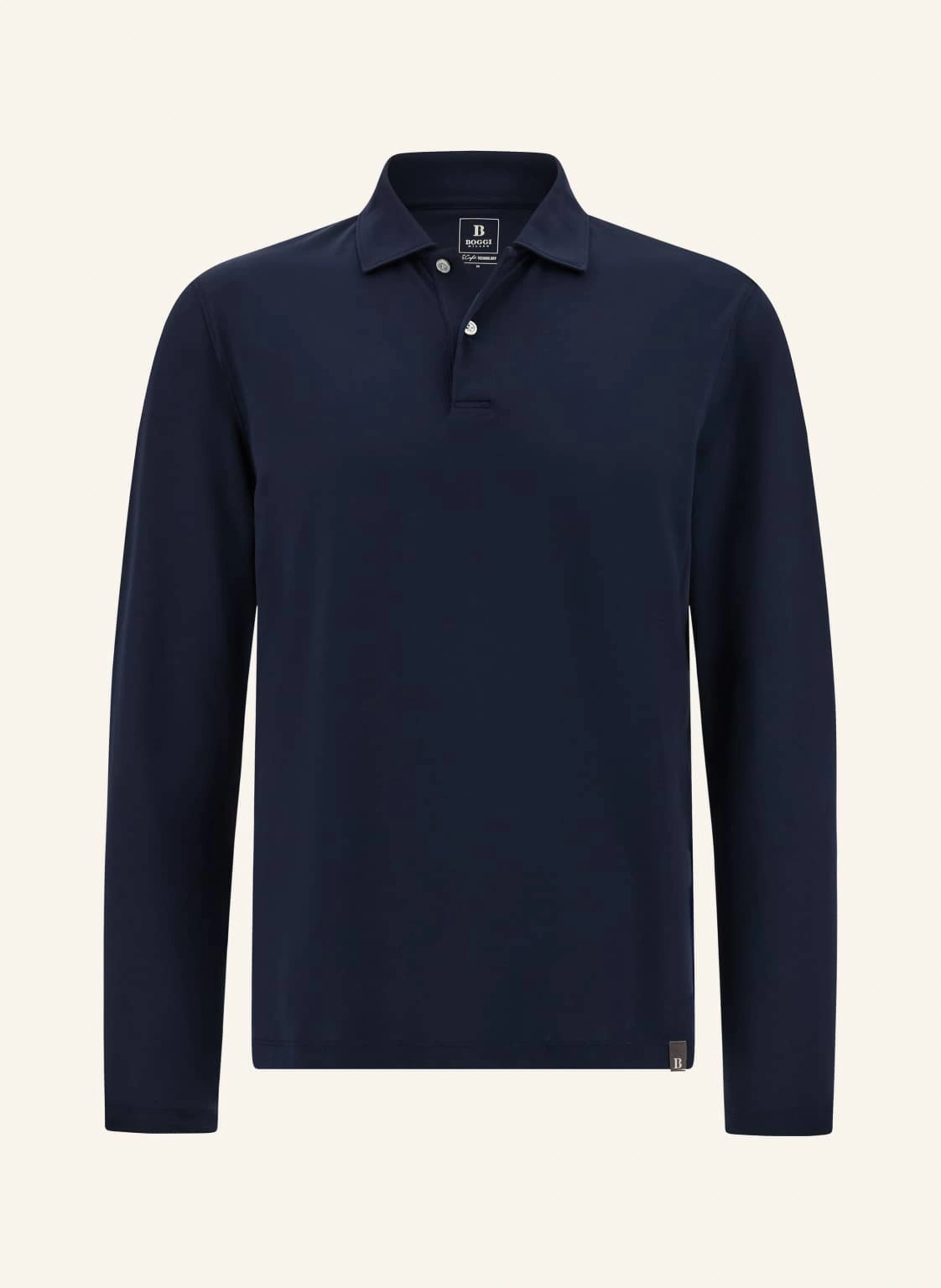 BOGGI MILANO Piqué-Poloshirt