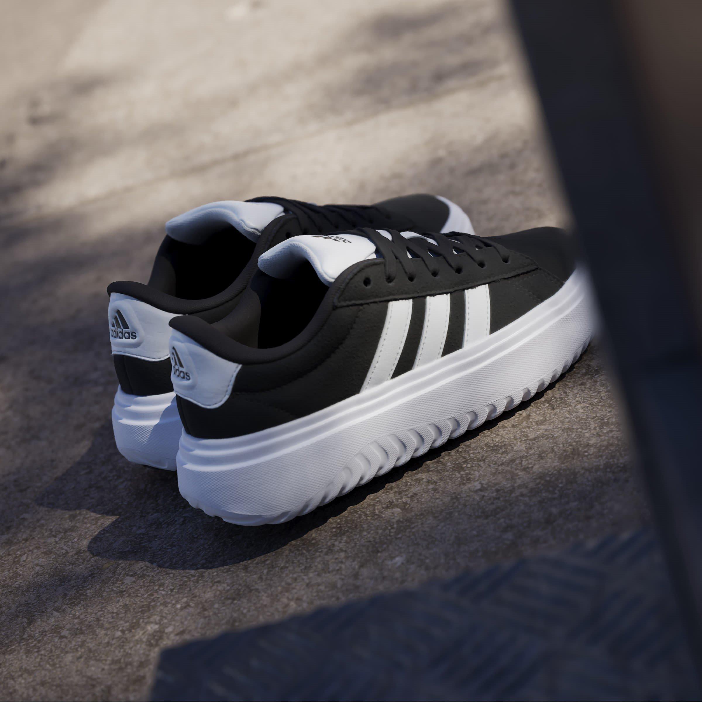 adidas Grand Court Platform Shoes Womens