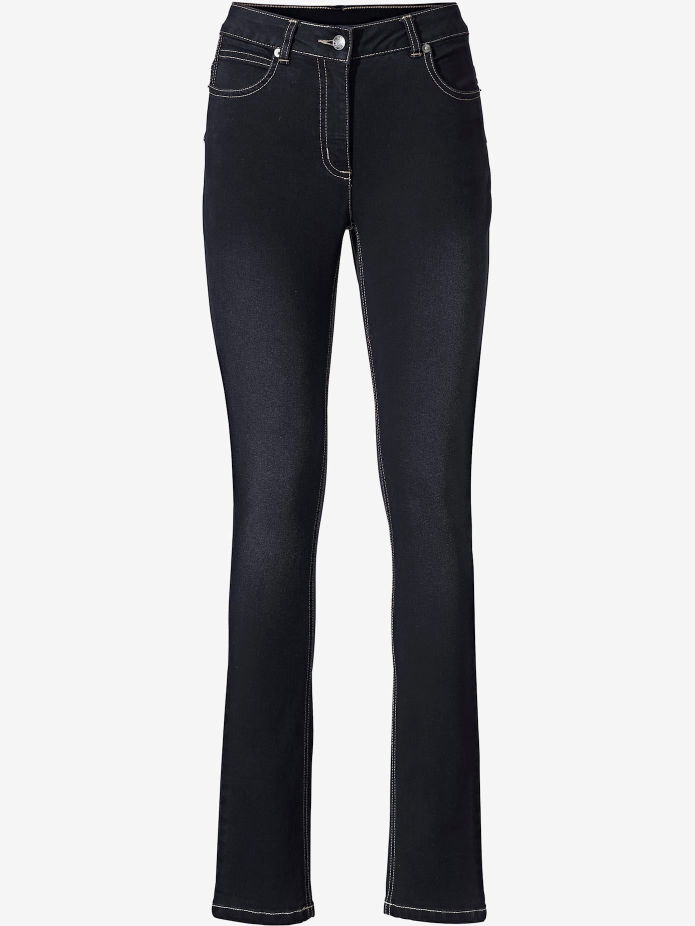 Jeans effet ventre plat coupe skinny tendance