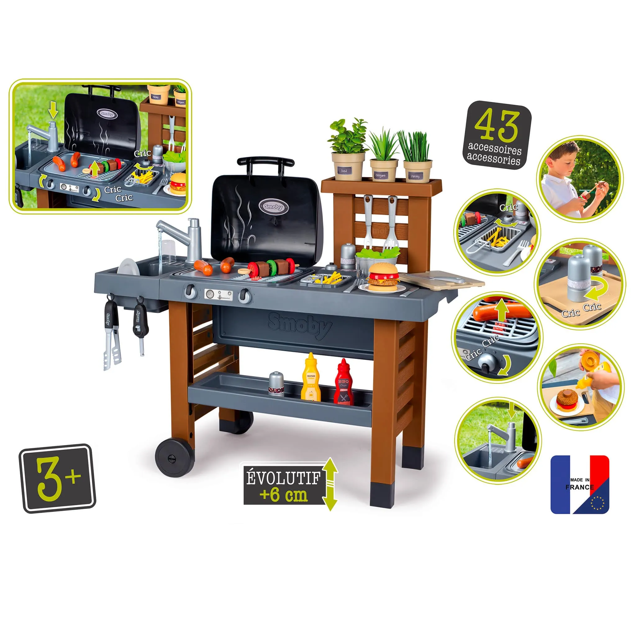 Smoby Cuisine d'Extérieur BBQ