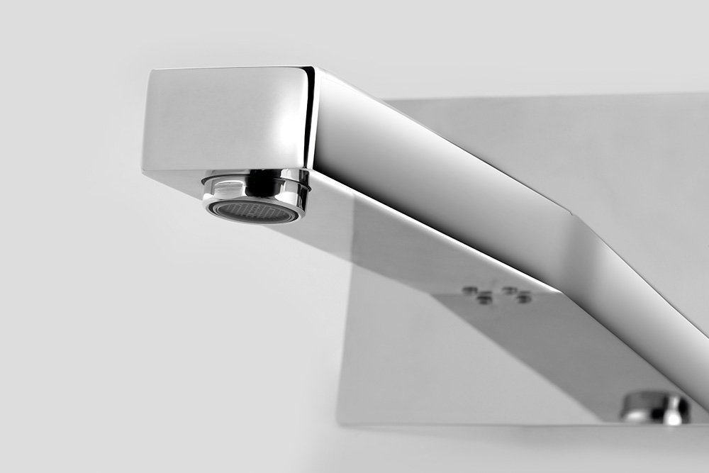 Sapho Latus inbouw wastafelkraan 16.5cm chroom