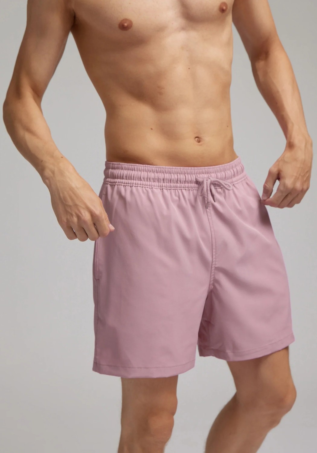 Colorful Standard Herren-Badeshorts Faded Pink