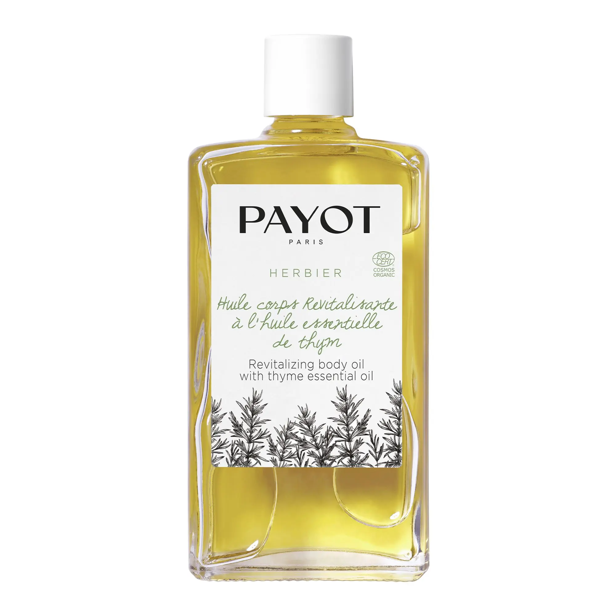 Payot - Huile corps revitalisante à l'huile essentielle de thym Huile corps revitalisante- Huile