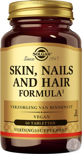 Solgar Skin Nails And Hair Formula Peau/Ongles/Cheveux 60 Comprimés