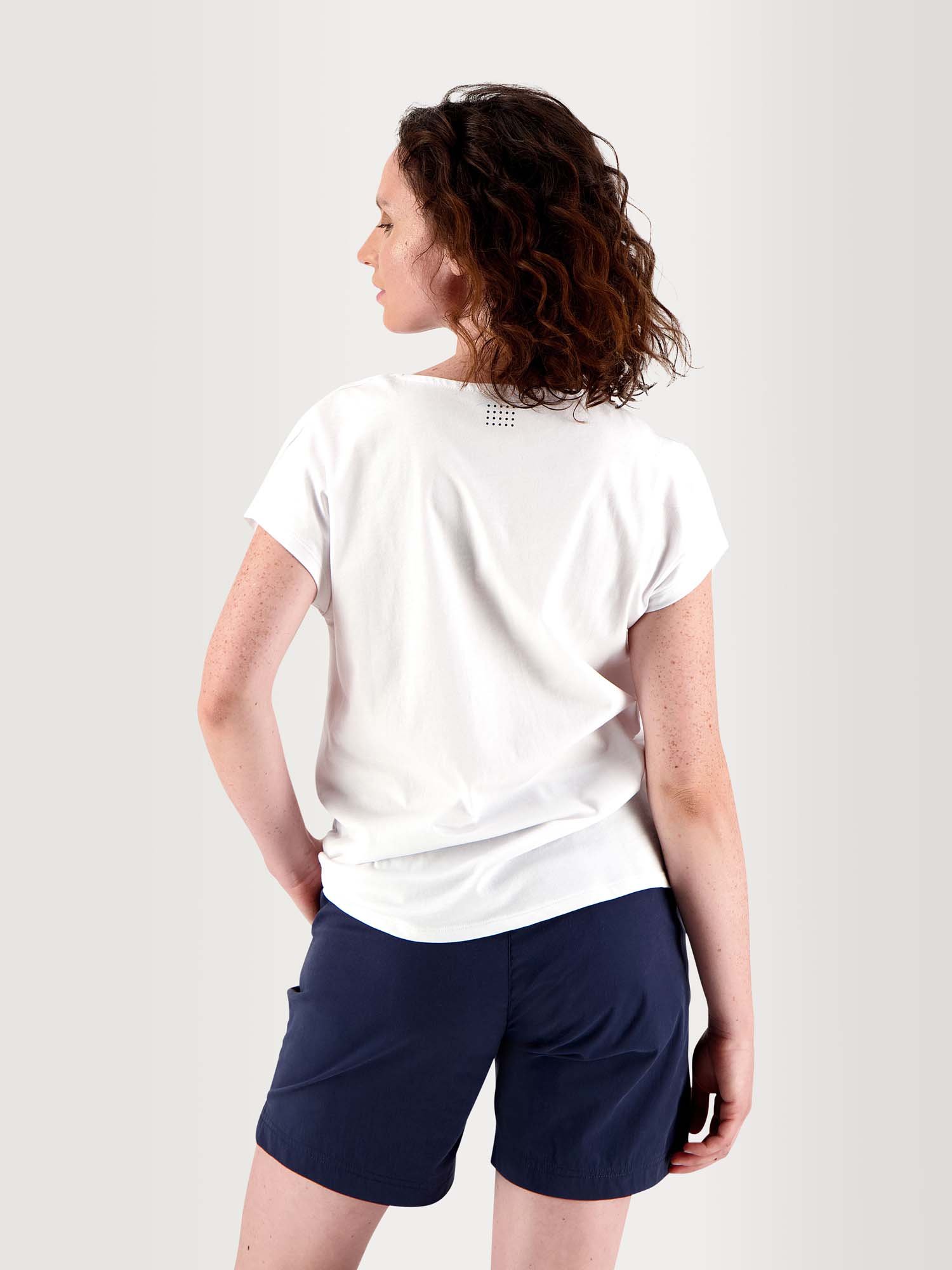 Tee Shirt Femme Sans Manches Coton Blanc