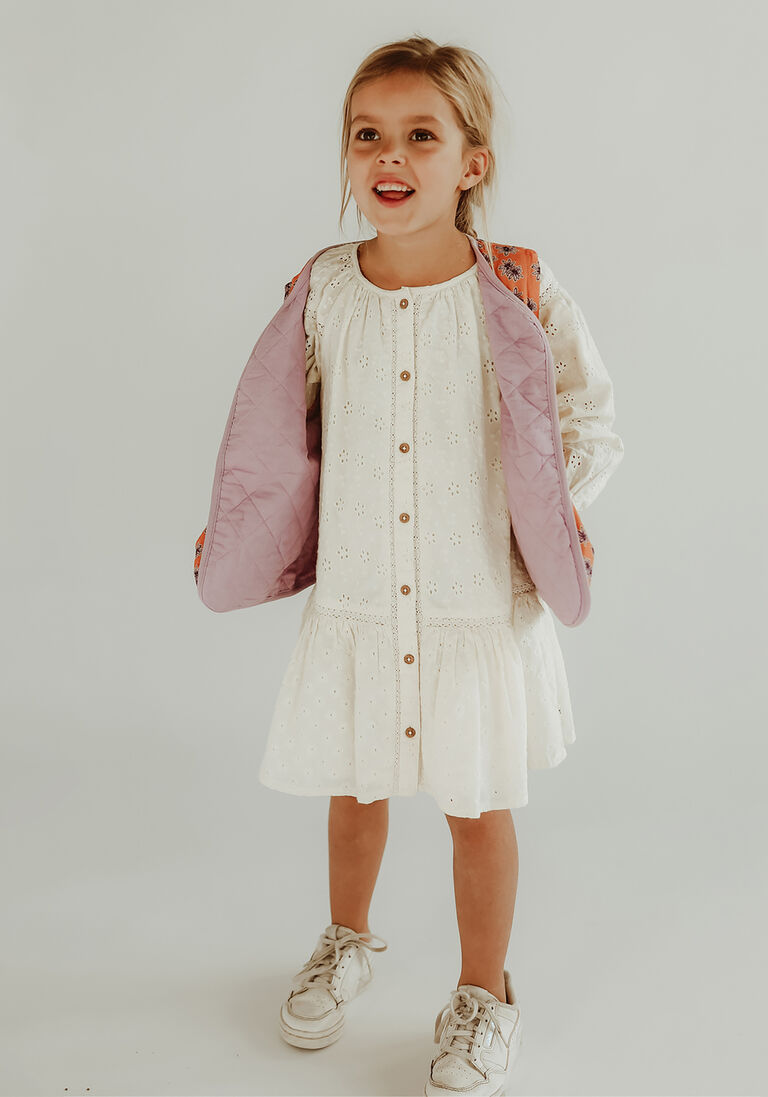 YOUR WISHES beige your wishes mini jurk juniper