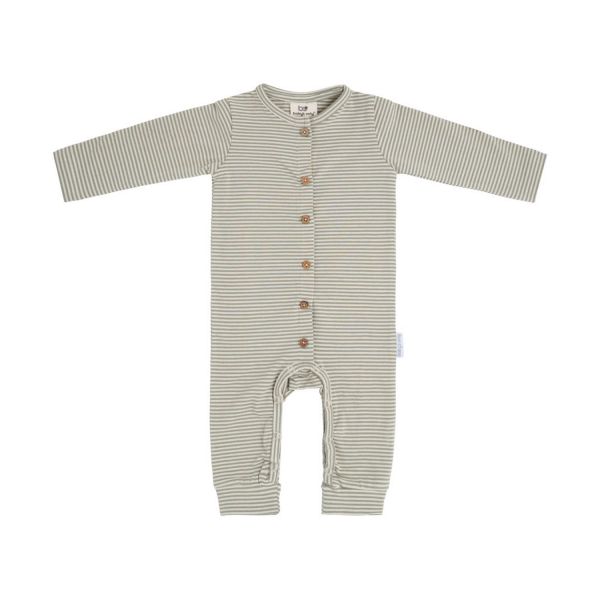 Baby's Only Stripe Boxpakje - Urban Green - Maat 56