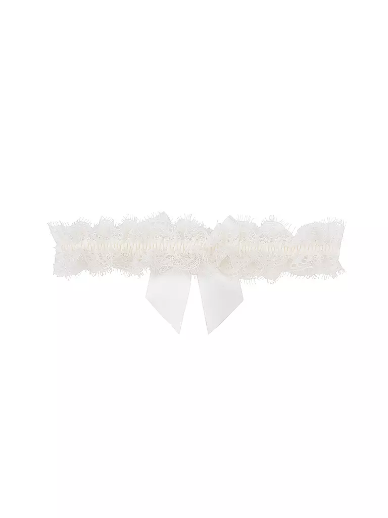 LOVE STORIES Strumpfband BRIDAL GARTER off white creme