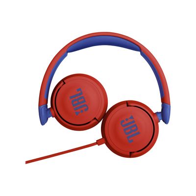 JBL Jr310 - casque filaire avec micro pour enfant - rouge