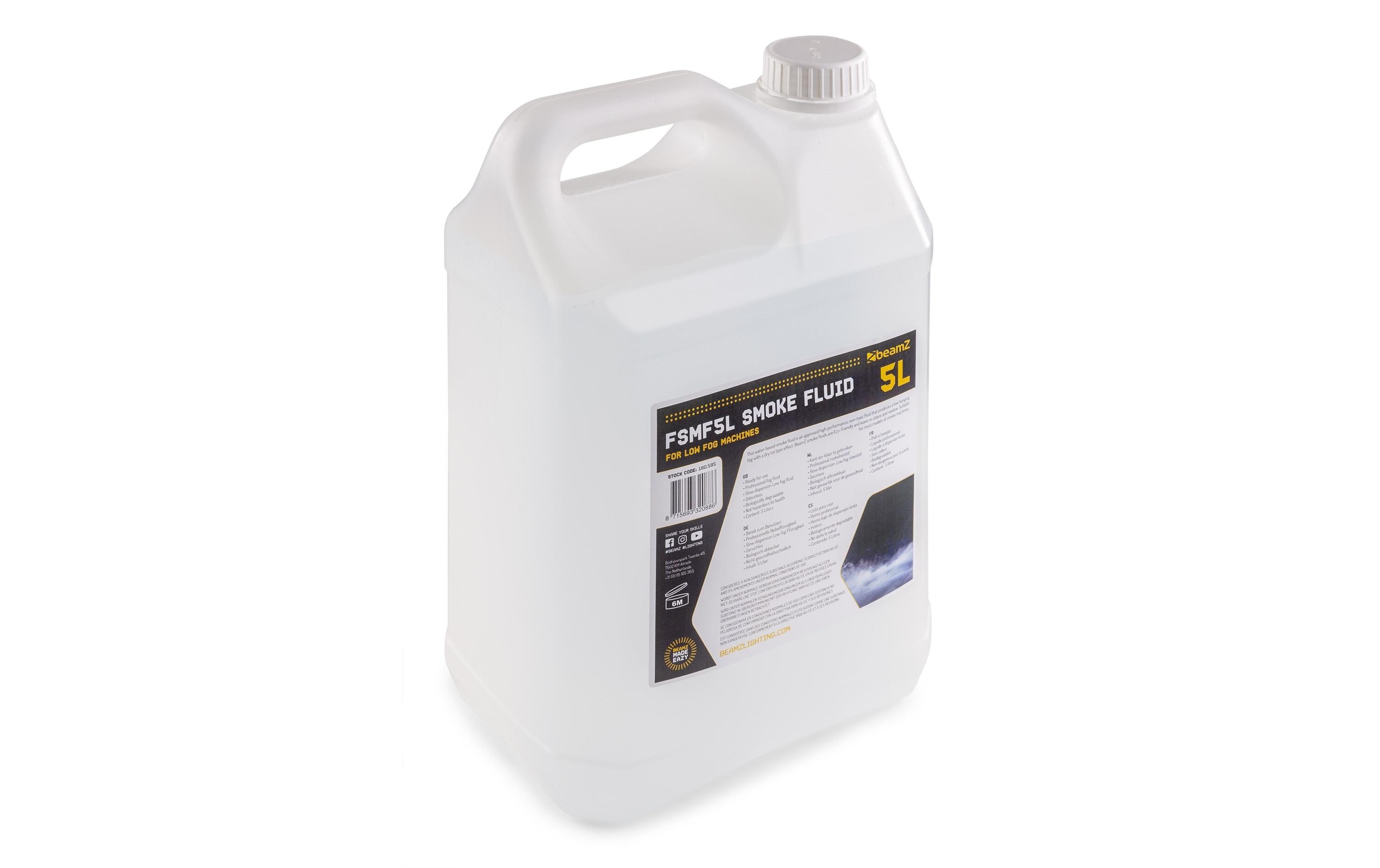 Nebelfluid FSMF5L Low Fog 5 lProfessionelles Nebelfluid, das einen Trockeneis-Effekt erzeugt