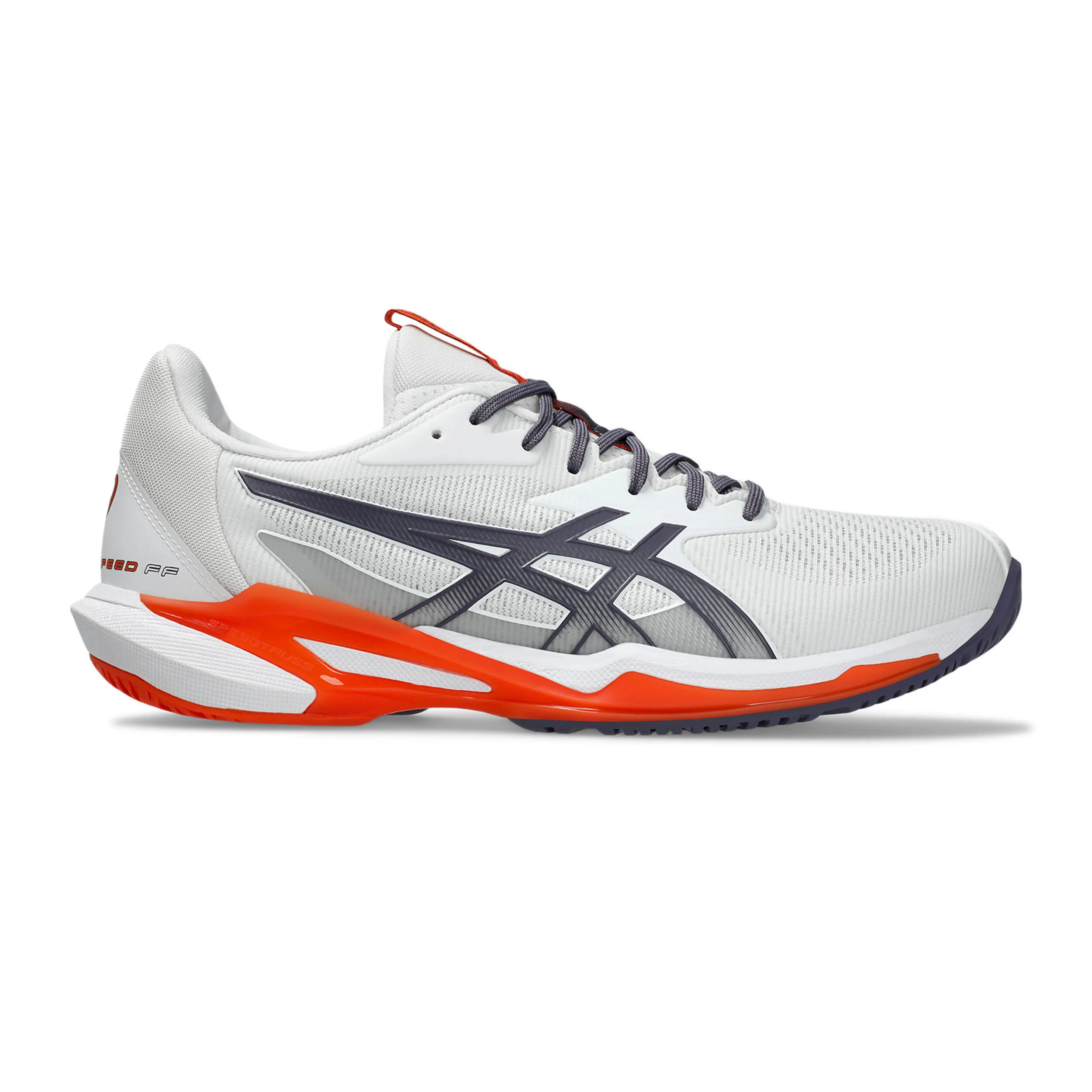 ASICS Solution Speed FF 3 Chaussures Toutes Surfaces Hommes - Blanc , Orange
