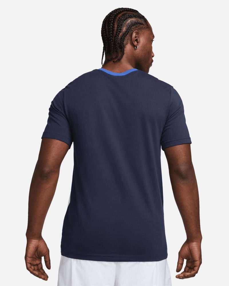 T-shirt Nike Sportswear Bleu & Blanc pour homme