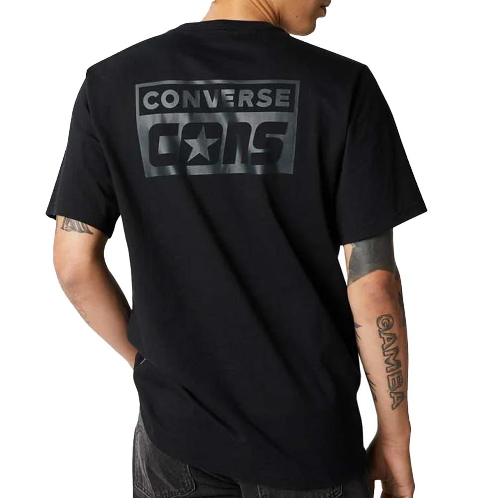 Converse T-shirt Noir Homme Converse Graphic
