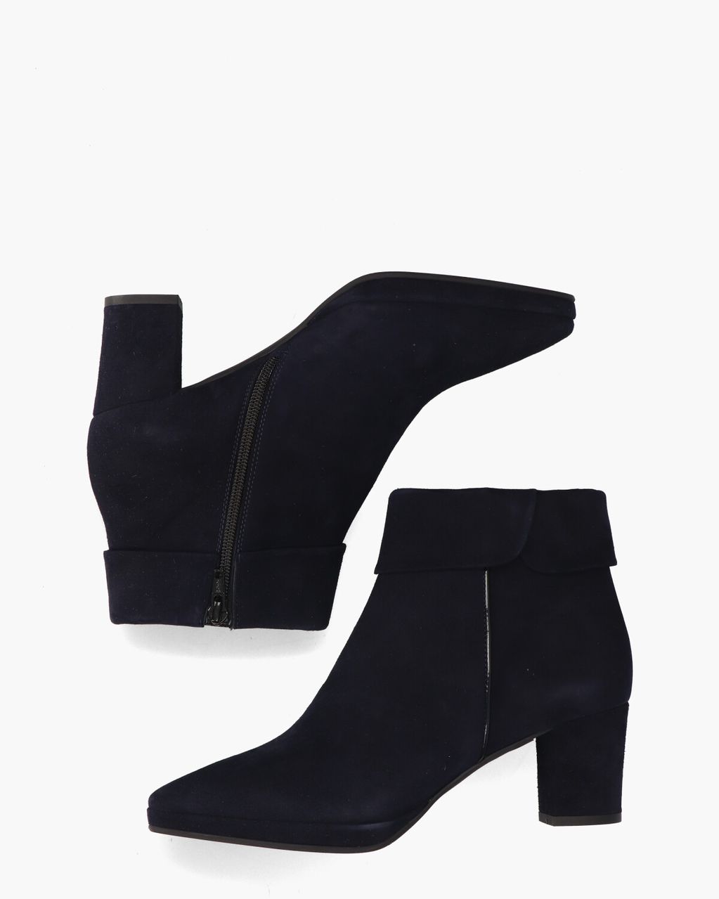 Nalini 24I121 Donkerblauw Dames Enkelboots