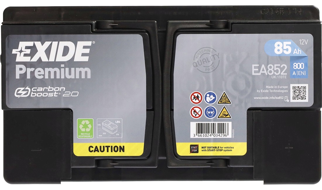 Batteri 12V 85Ah