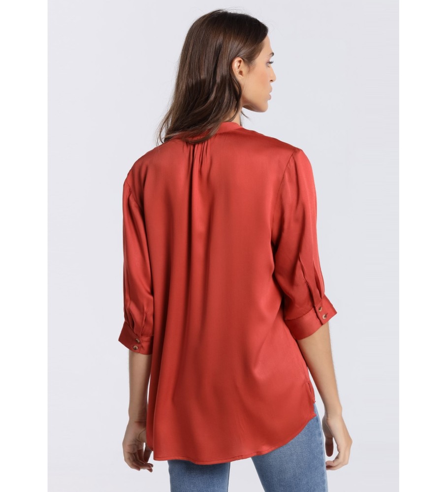 Victorio & Lucchino, Blusa meia manga vermelha V&L