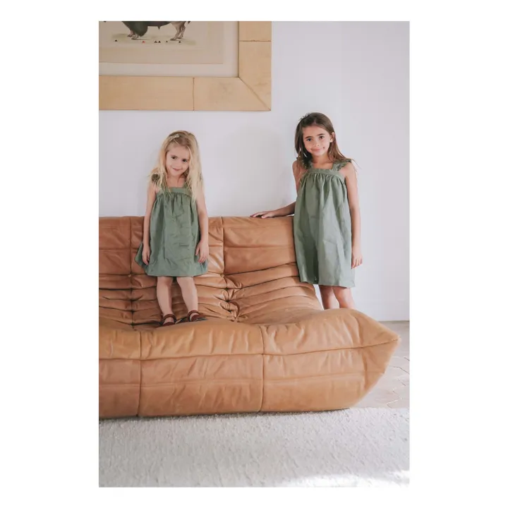 Loir Robe Jeanne | Vert Lichen