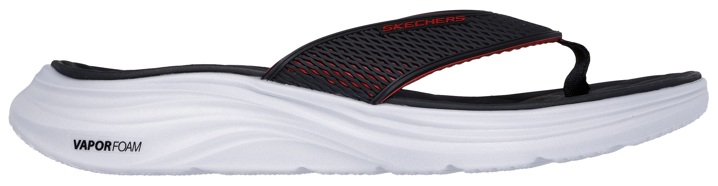 Skechers Zehentrenner »VAPOR FOAM SANDAL«  , Sommerschuh, Schlappen, Poolslides, Badeschuh, mit Vapor Foam