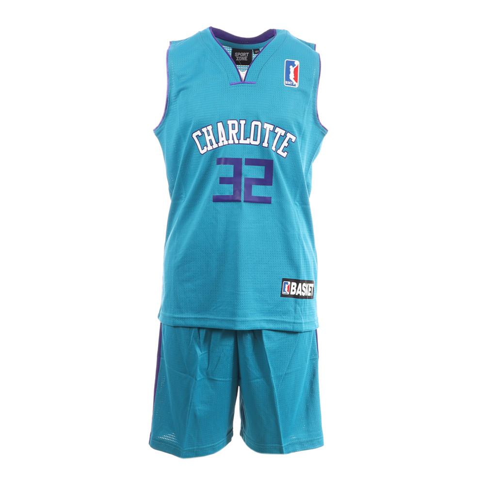 Sport Zone Charlotte Ensemble de basket Bleu/Blanc Enfant Sport Zone