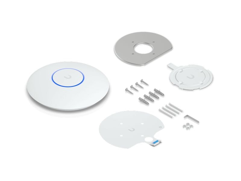 Ubiquiti Access Point U7 Lite WiFi 7 Kompakter, Decke/Wand montage WiFi 7 AP mit 4 räumlichen Streams und 2.5 GbE Uplink