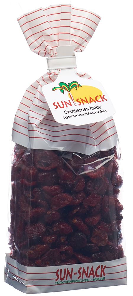 SUN SNACK Cranberries mit Zucker Btl 200 g