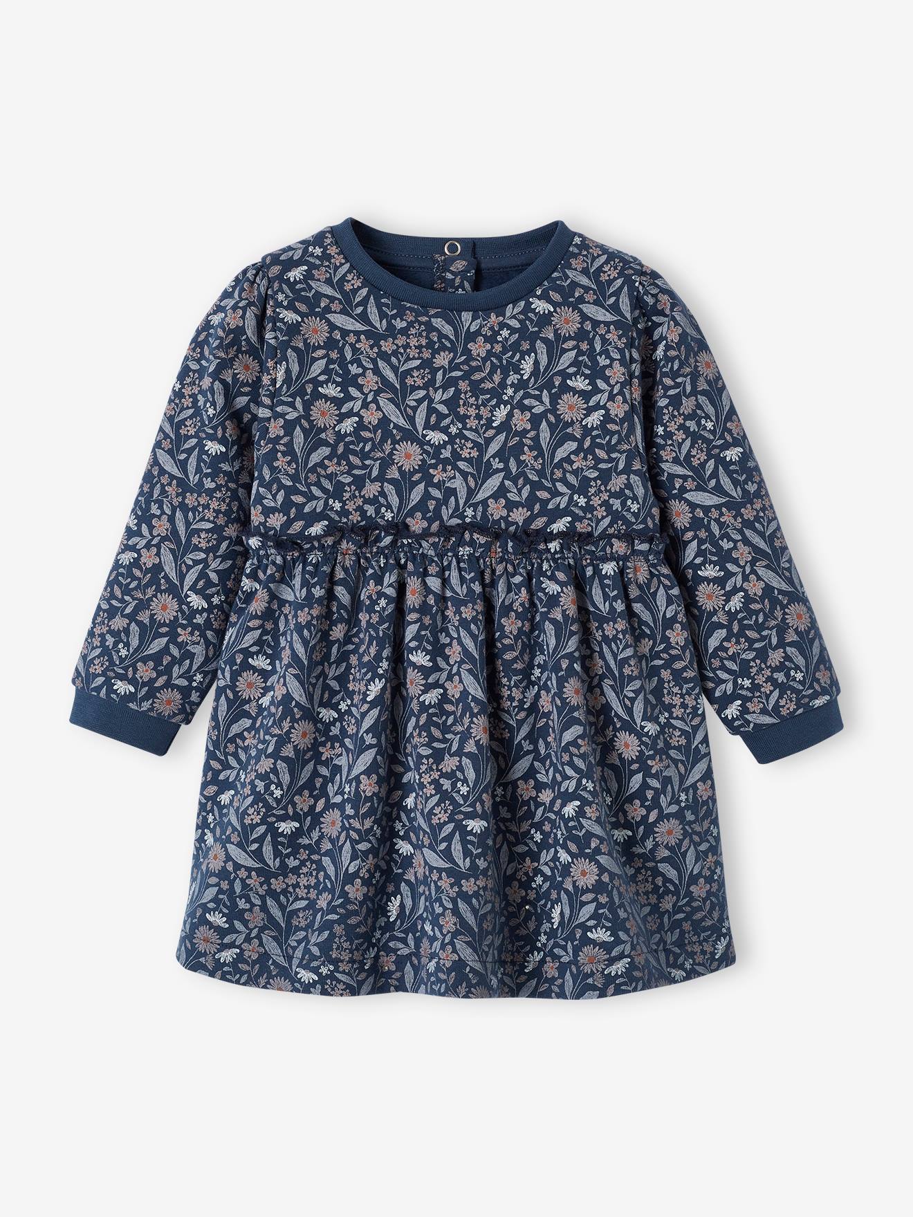 Vestido de pelúcia bege dourado para bebê