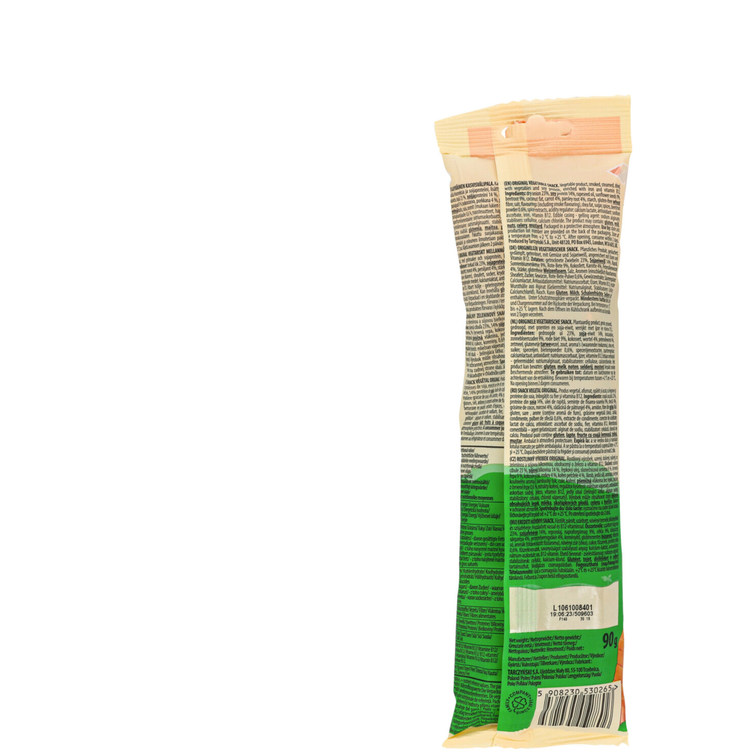 Snack It Vegestory Snack vegane Wurst -