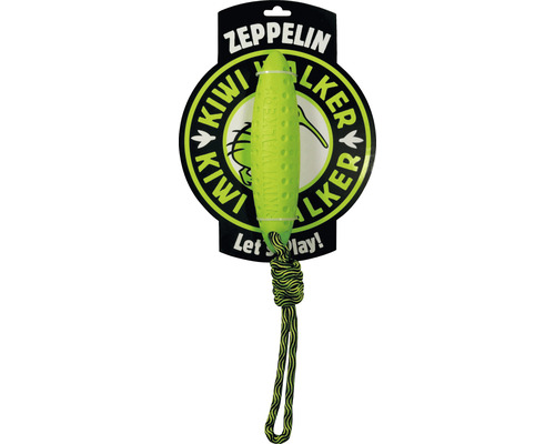 Kiwi Play Zeppelin Maxi hondenspeeltje, groen, 42 x 5,5 cm