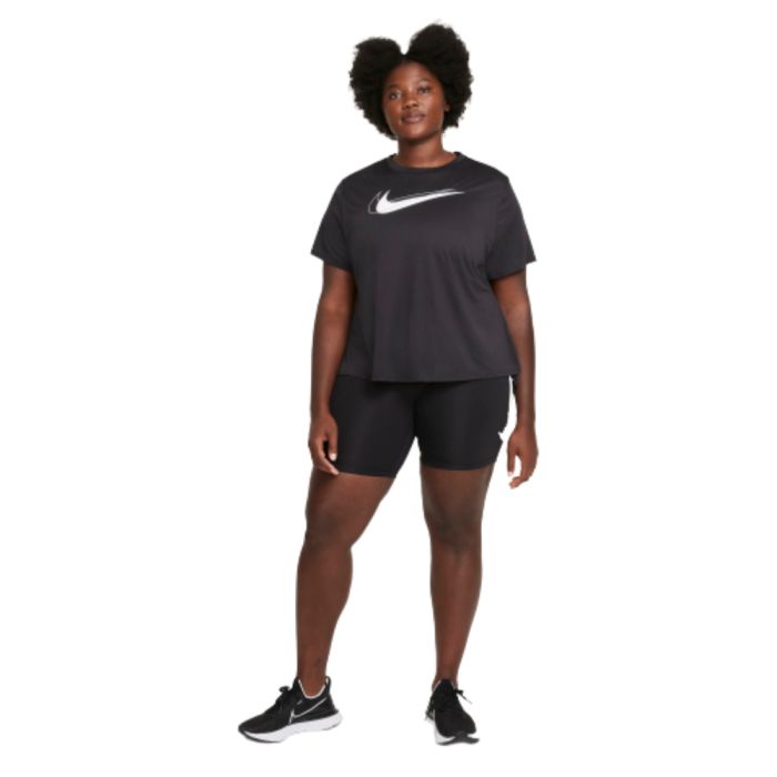 Nike Dame T-shirts Dri-Fit Swoosh Run SS Top
