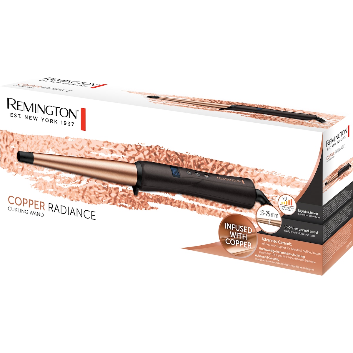 Remington Copper Radiance krølltang CI5700