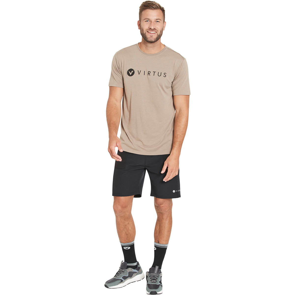 Virtus Edwardo Logo Trænings T-shirt Herre