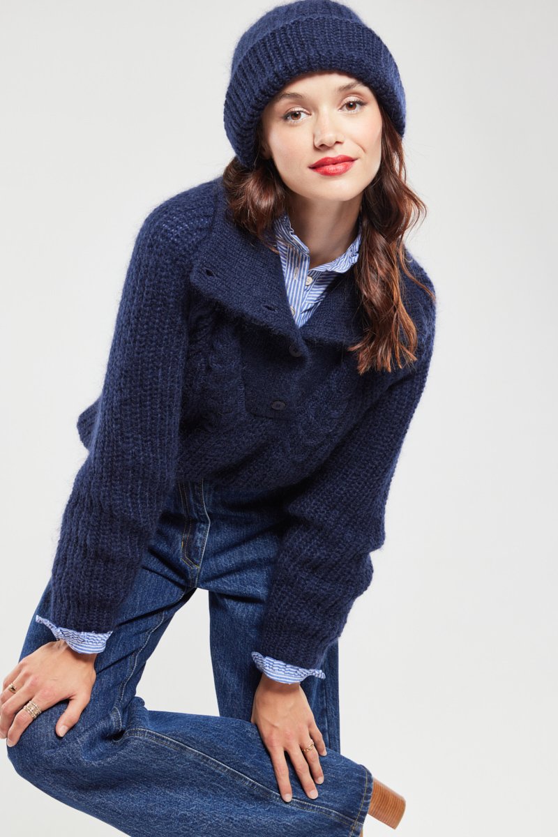 Pull camionneur Terry - mohair