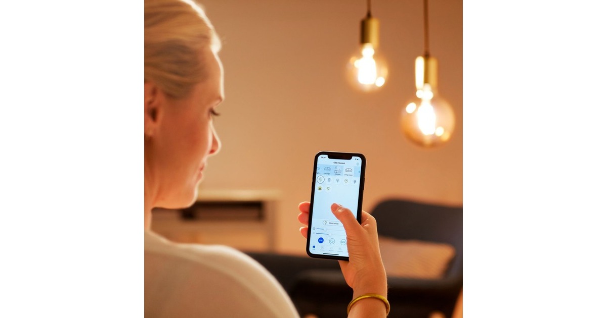 WiZFilament doorzichtig G95 E27 ledlamp  (Wifi + Bluetooth protocol)