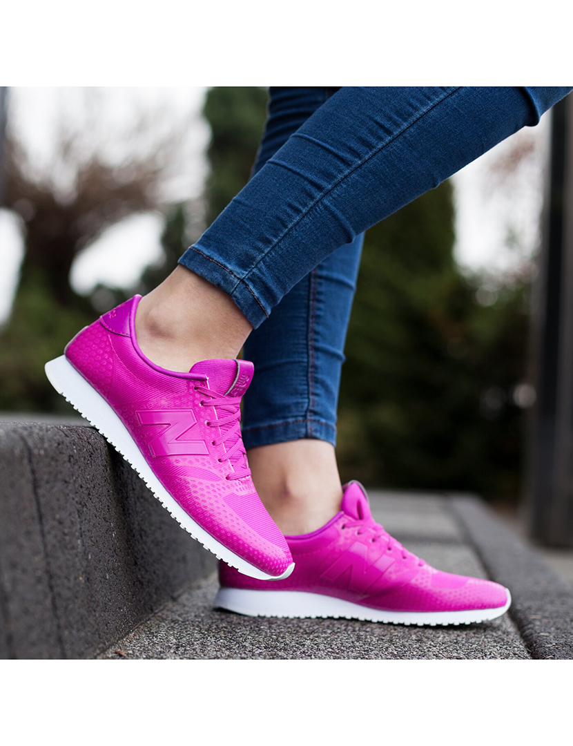 Ladies Fuchsia Sneakers I