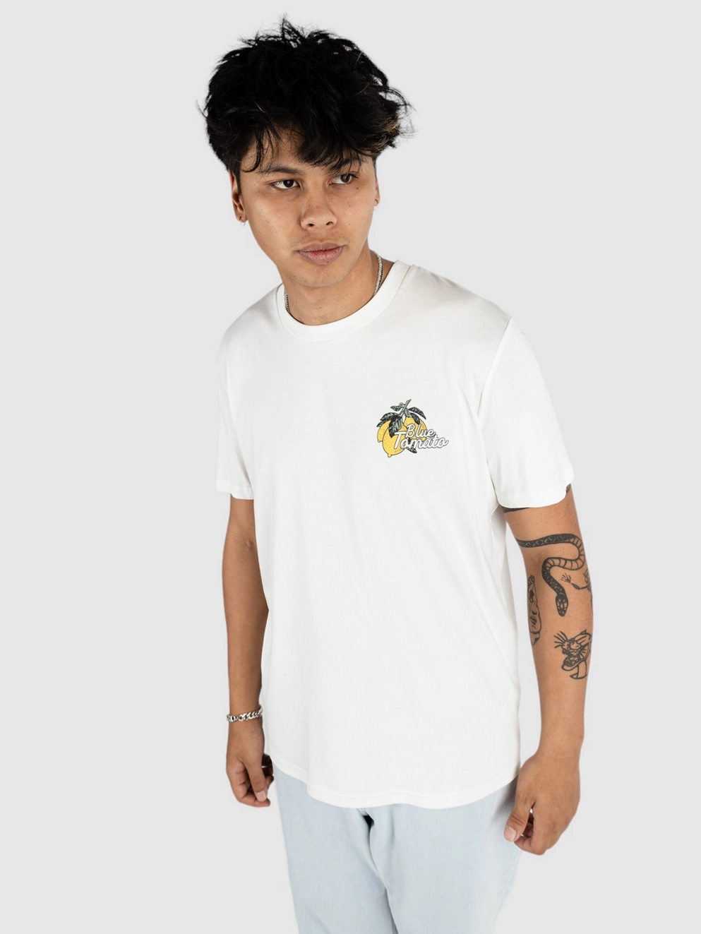 Blue Tomato Lemon Citron T-Shirt off white