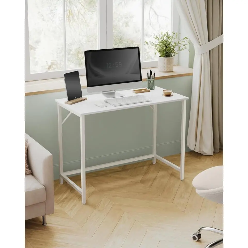 Parya Home Compact Bureau – Modern computerbureau -metalen frame