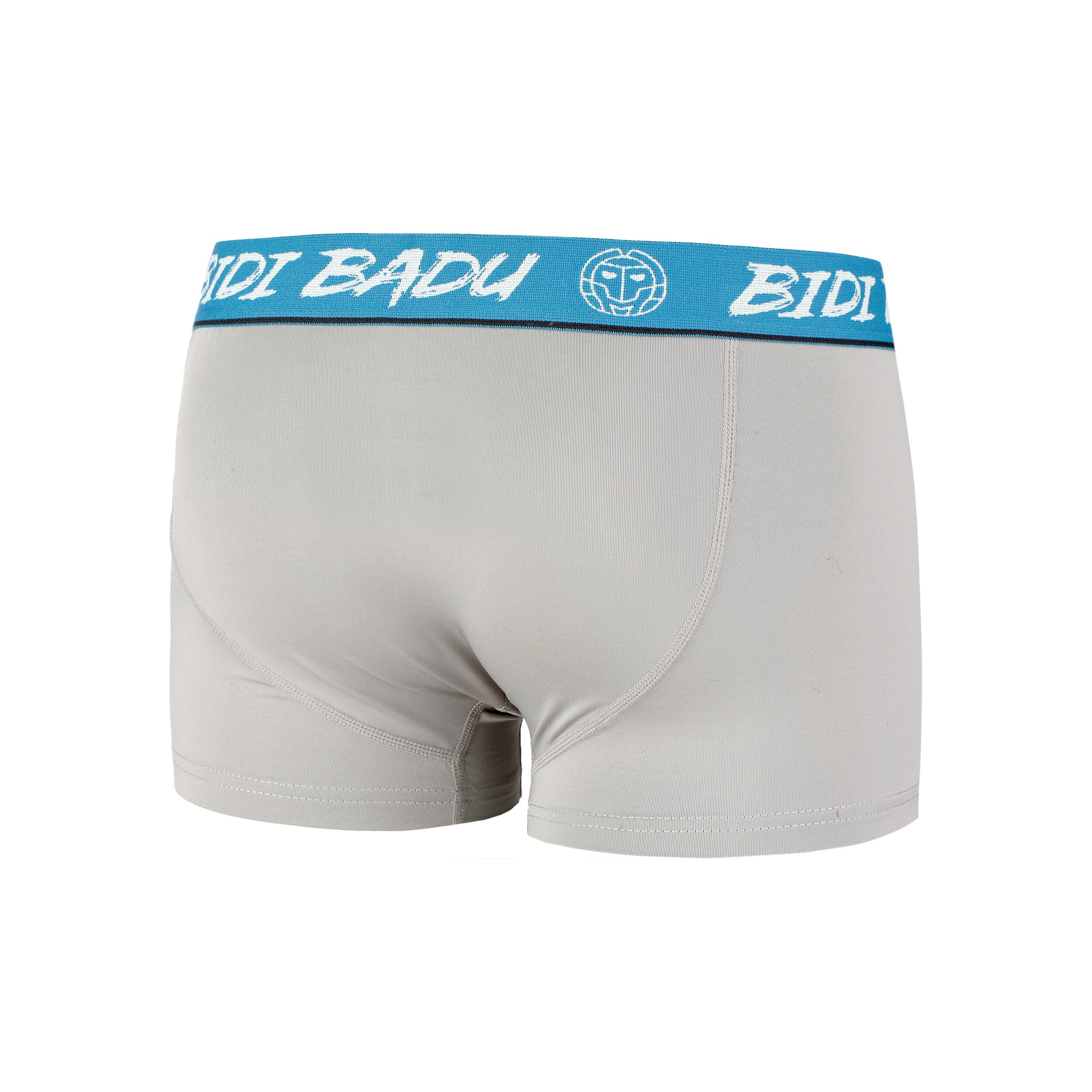 BIDI BADU Max Basic Boxer Shorts Hommes - Gris