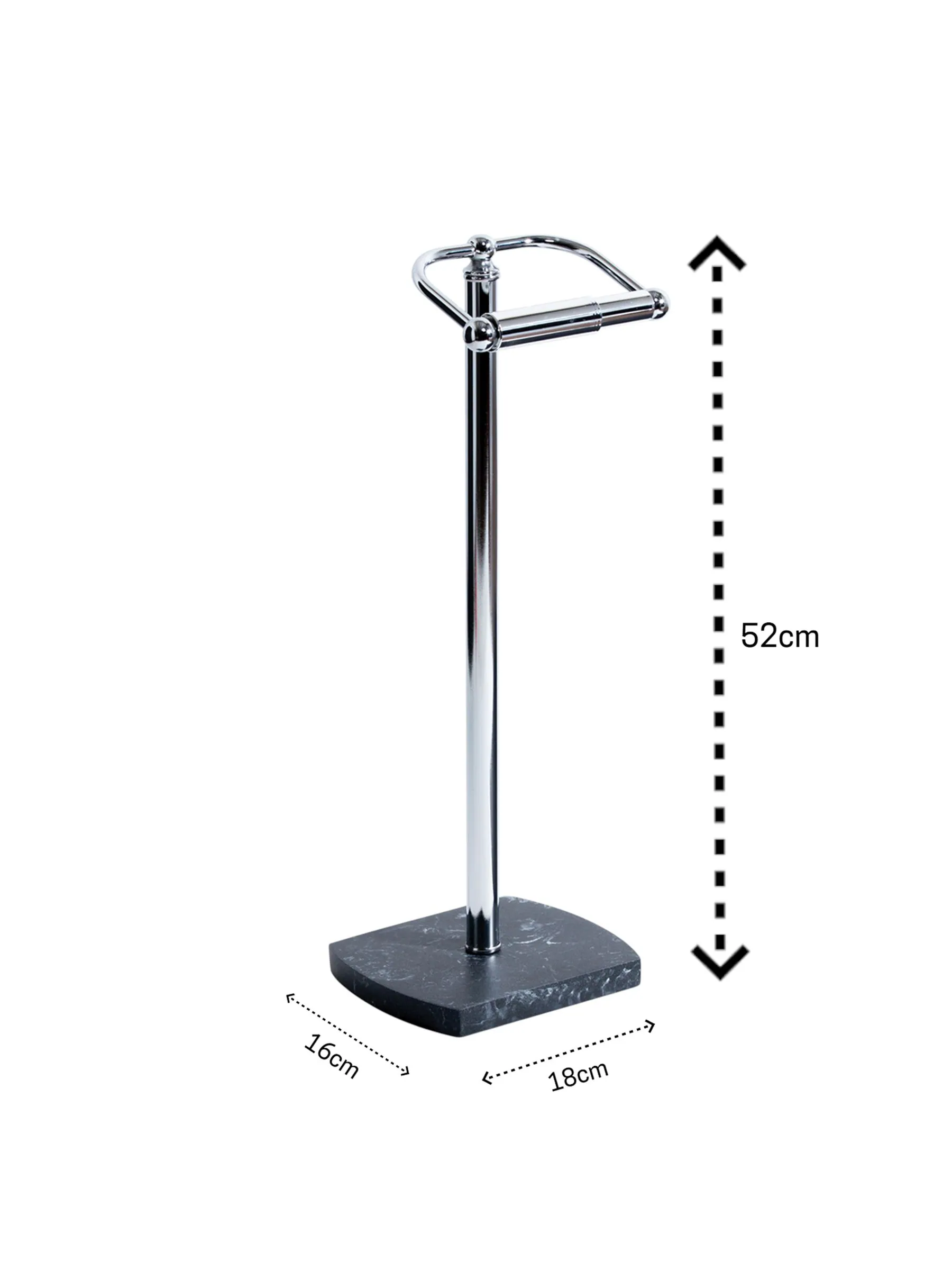 Showerdrape Octavia toiletrolhouder
